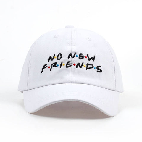 No New Friends Dad Hats