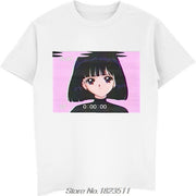 Sad Girl Retro Anime T-Shirt