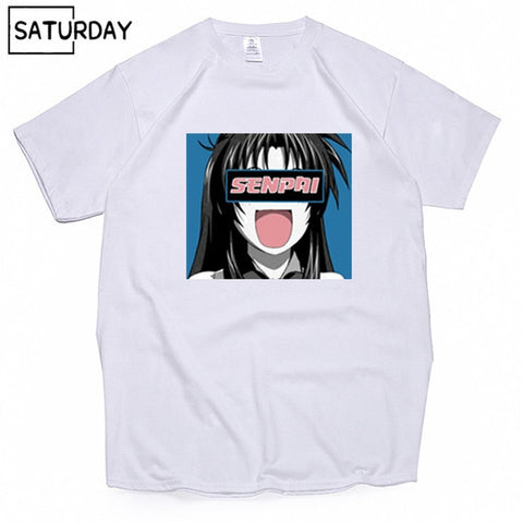 Senpai Anime Girl  T-shirt Women